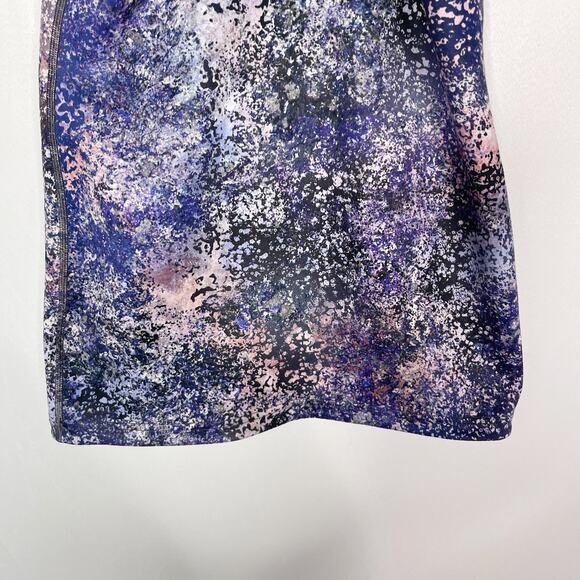 Ivivva by Lululemon Girls 12 Purple Gray Reversible Racerback Tank Top Galaxy - Picture 6 of 10